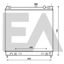 ElectroAuto 31R18139 - RADIADOR->APLICACION ORIGINAL NISSA