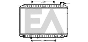 ElectroAuto 31R18167 - RADIADOR->APLICACION ORIGINAL NISSA