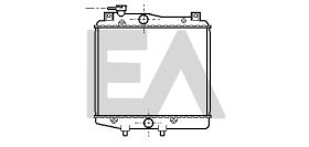ElectroAuto 31R19007 - RADIADOR->APLICACION ORIGINAL DAIHA