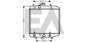 ElectroAuto 31R19015 - RADIADOR->APLICACION ORIGINAL DAIHA