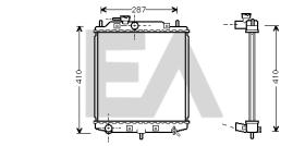 ElectroAuto 31R19023 - RADIADOR->APLICACION ORIGINAL DAIHA