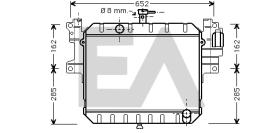 ElectroAuto 31R19026 - RADIADOR->APLICACION ORIGINAL DAIHA