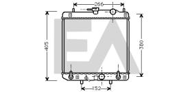 ElectroAuto 31R19030 - RADIADOR->APLICACION ORIGINAL DAIHA