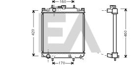 ElectroAuto 31R19031 - RADIADOR->APLICACION ORIGINAL DAIHA