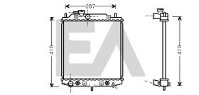 ElectroAuto 31R19033 - RADIADOR->APLICACION ORIGINAL DAIHA