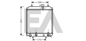 ElectroAuto 31R19038 - RADIADOR->APLICACION ORIGINAL DAIHA