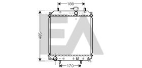 ElectroAuto 31R19039 - RADIADOR->APLICACION ORIGINAL DAIHA