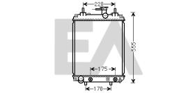 ElectroAuto 31R19045 - RADIADOR->APLICACION ORIGINAL DAIHA