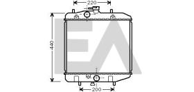 ElectroAuto 31R19047 - RADIADOR->APLICACION ORIGINAL DAIHA