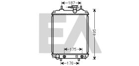 ElectroAuto 31R19048 - RADIADOR->APLICACION ORIGINAL DAIHA