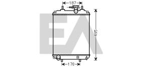 ElectroAuto 31R19049 - RADIADOR->APLICACION ORIGINAL DAIHA