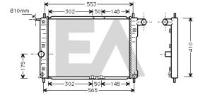 ElectroAuto 31R20006 - RADIADOR->APLICACION ORIGINAL DAEWO