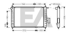 ElectroAuto 31R20010 - RADIADOR->APLICACION ORIGINAL DAEWO