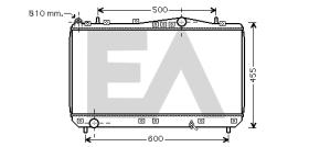  31R20044 - RADIADOR AGUA DAEWOO