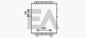 ElectroAuto 31R21005 - RADIADOR->APLICACION ORIGINAL DEUTZ