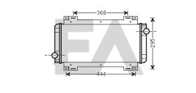 ElectroAuto 31R22023 - RADIADOR->APLICACION ORIGINAL FORD