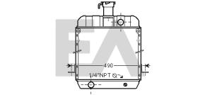 ElectroAuto 31R23001 - RADIADOR->APLICACION ORIGINAL FENDT
