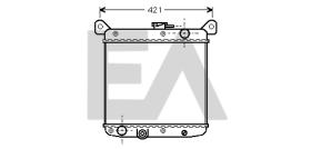 ElectroAuto 31R25002 - RADIADOR->APLICACION ORIGINAL FIAT