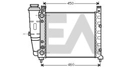 ElectroAuto 31R25011 - RADIADOR->APLICACION ORIGINAL FIAT