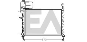  31R25020 - RADIADOR->APLICACION ORIGINAL FIAT
