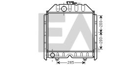 ElectroAuto 31R25059 - RADIADOR->APLICACION ORIGINAL FIAT