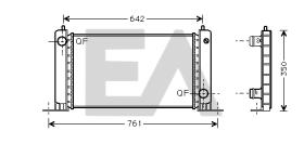  31R25104 - RADIADOR AGUA FIAT