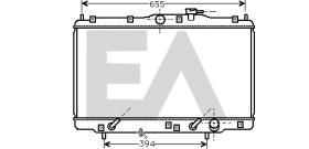 ElectroAuto 31R26034 - RADIADOR->APLICACION ORIGINAL HONDA