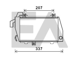ElectroAuto 31R26093 - RADIADOR->APLICACION ORIGINAL HONDA
