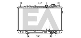  31R28004 - RADIADOR->APLICACION ORIGINAL HYUND