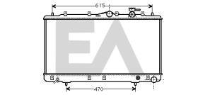 ElectroAuto 31R28007 - RADIADOR->APLICACION ORIGINAL HYUND