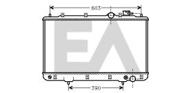 ElectroAuto 31R28011 - RADIADOR->APLICACION ORIGINAL HYUND