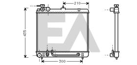 ElectroAuto 31R28017 - RADIADOR->APLICACION ORIGINAL HYUND