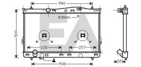 ElectroAuto 31R28027 - RADIADOR->APLICACION ORIGINAL HYUND