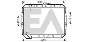 ElectroAuto 31R28048 - RADIADOR->APLICACION ORIGINAL HYUND