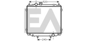 ElectroAuto 31R28049 - RADIADOR->APLICACION ORIGINAL HYUND