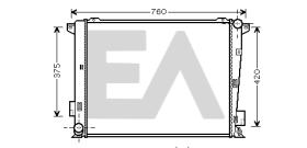 ElectroAuto 31R28065 - RADIADOR->APLICACION ORIGINAL HYUND