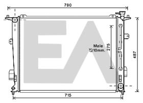  31R28086 - RADIADOR->APLICACION ORIGINAL HYUND