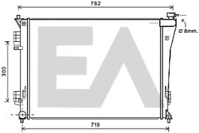  31R28090 - RADIADOR->APLICACION ORIGINAL HYUND