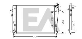  31R28094 - RADIADOR->APLICACION ORIGINAL HYUND