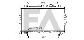  31R28127 - RADIADOR->APLICACION ORIGINAL HYUND
