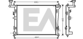  31R28139 - RADIADOR->APLICACION ORIGINAL HYUND