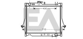 ElectroAuto 31R29004 - RADIADOR->APLICACION ORIGINAL ISUZU