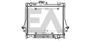 ElectroAuto 31R29005 - RADIADOR->APLICACION ORIGINAL ISUZU