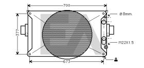 ElectroAuto 31R30017 - RADIADOR->APLICACION ORIGINAL IVECO