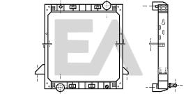 ElectroAuto 31R30018 - RADIADOR->APLICACION ORIGINAL IVECO