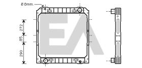  31R30022 - RADIADOR AGUA IVECO