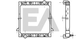 ElectroAuto 31R30027 - RADIADOR->APLICACION ORIGINAL IVECO