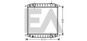 ElectroAuto 31R30033 - RADIADOR->APLICACION ORIGINAL IVECO