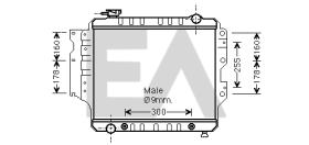  31R33010 - RADIADOR AGUA JEEP