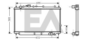 ElectroAuto 31R36036 - RADIADOR->APLICACION ORIGINAL KIA